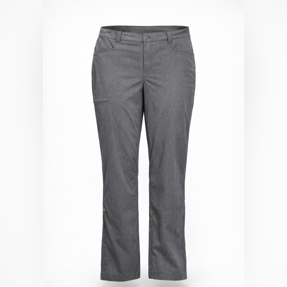 Eddie Bauer Gray Performance Hiking Pants – Women's Size 18 Roll Tab Cuffs